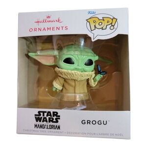 Hallmark Grogu Funko POP! Star Wars Mandalorian Christmas Tree Ornament